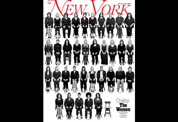 Here the victims are, on the cover of one of the most influential publications in the world, given a space that is all their own, to tell their stories on their own terms without anyone interjecting, “What were you wearing when you were raped?”