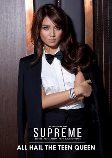 Kathryn Bernardo for Philippine Star SUPREME, March 29, 2014 Photo by Melson Bolongaita