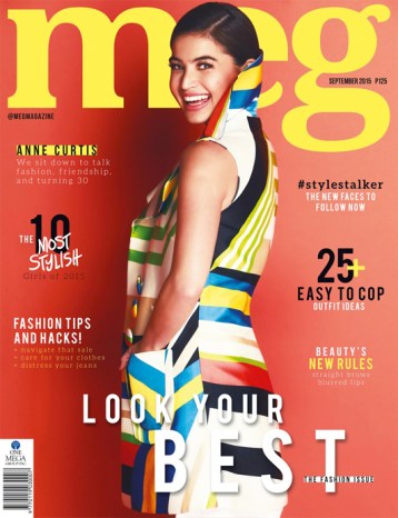 Anne Curtis for Meg Magazine, September 2015